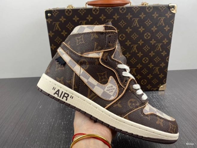 Bmlin shoes LV 1 OFF-WHITE Air Jordan x 0808